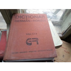 DICTIONAR GERMAN-ROMAN (EDITURA ACADEMIEI, 1989),EDITIA A II A,140.000 DE CUVINTE,1184 PAG
