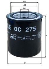 MAHLE OC 275 Filtru ulei