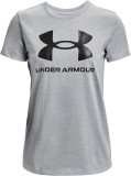 Cumpara ieftin Tricou cu maneca scurta pentru femei Under Armour Live Sportstyle Graphic SSC, gri, L - OUTLET