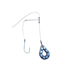 montura somn prokarpfishing,carlig nr 3/0,plumb grippa cu vartej