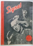 SIGNAL , REVISTA GERMANA DE PROPAGANDA MILITARA , BOGAT ILUSTRATA , TEXT IN LIMBA GERMANA , APRIL , 1942