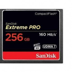 Card de memorie SanDisk Compact Flash Extreme Pro, 256GB, 160MB/s
