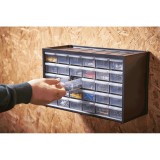 Sistem de depozitare Stanley cu 30 compartimente, montaj pe perete