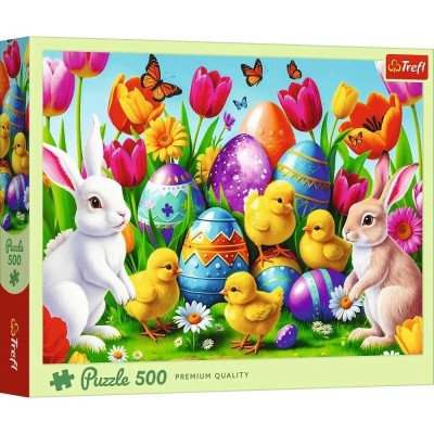 PUZZLE TREFL 500 PAJISTEA DE PASTE foto