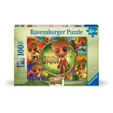 Cumpara ieftin Ravensburger - Puzzle Marvel Groot 100 piese XXL
