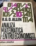N. Analiza matematica pentru Economisti