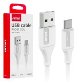 Cablu de &icirc;ncărcare USB-A - USB-C 3A 200cm FullLINK AMIO-03918