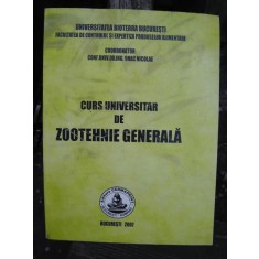 CURS UNIVERSITAR DE ZOOTEHNIE GENERALA - ONAC NICOLAE