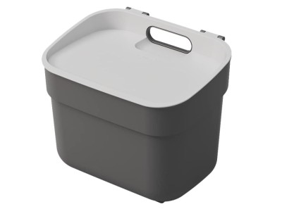 Cos de gunoi Curver Ready To Collect, 5L, gri inchis - RESIGILAT foto