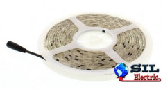 Banda led flexibila 60led, rezistent la apa,12V-60GN3528/CON,Well foto