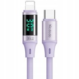 Mcdodo Usb-C Lightning 36W 2M Cablu De Afișare Pentru Iphone 14 Violet