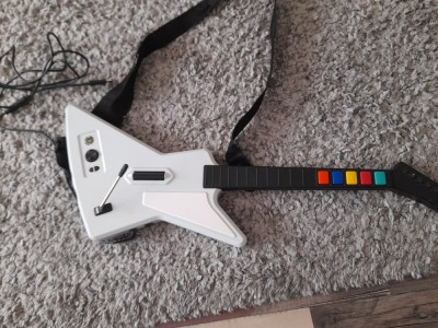 Chitara guitar Redoctane x plorer controller pentru jocul Guitar Hero xbox 360 compatibila pt xbox360 foto