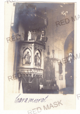 250 - CARAMURAT, M. Kogalniceanu, Constanta, Church - old PC real Photo - unused foto