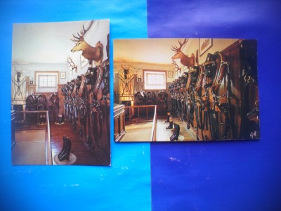 HOPCT LOT NR 965 VANATOARE/VANATOR -MESERIE/MESERII-2 CARTI POSTALE-NECIRCULATE foto