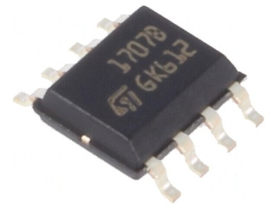 Switch de putere high-/low-side, controler LED 0,5A, SMD, 2 canale foto