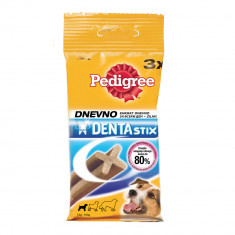 Sticks pentru Caini de Talie Mica, Pedigree, DentaStix Daily Oral Care, 45 g, 3 Buc, Pedigree Sticks pentru Caini de Talie Mica, Sticks DentaStix Pedi foto