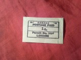Bilet taxa Postala Canada - Londra 1c