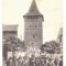 2395 - SALONTA, Bihor, Market, Romania - old postcard - used - 1908
