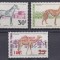 DB1 Fauna Africana Domestica Ciad 1972 4 v +1973 supratipar Seceta MNH