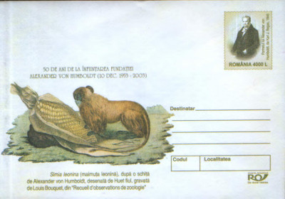 Intreg pos plic nec 2003 - 50 de ani de la infiintarea fundatiei Al.von Humboldt foto