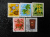 Serie timbre flora flori plante Elvetia stampilate, Stampilat