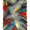 Sticker decorativ Abstract, Multicolor, 85 cm, 11082ST