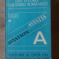 Din istoria industriei romanesti: Aviatia