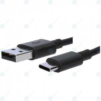 Cablu de date USB Huawei tip C negru HL1349 foto