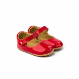 Balerini Bibi Afeto Joy Rosii Lacuiti 19 EU, Rosu, BIBI Shoes