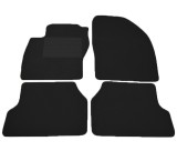 Covorase mocheta Ford Focus 2 pentru 3 5 usi si Combi 2/2005-2/2011 negru , set de 4 bucati