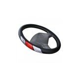Husa volan marimea M , culoare Neagra si dunga diverse culori Cod: XSH5150 Automotive TrustedCars, Oem