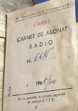 ACTRR01 Act Carnet -Carnet de abonat - Radio