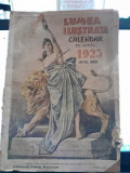 Calendarul Lumea Ilustrata pe anul 1925