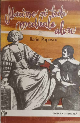MAXIME SI TEXTE MEDICALE ALESE-ILARIE POPESCU-169637 foto