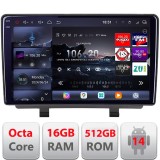 Navigatie Opel Zafira C 2011-2019 Qled 2K Octa Core 16+512GB LTE 4G DSP Wifi 5Ghz android auto carplay radio gps internet KIT-zafira-c+EDT-E809-2K