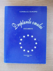 DREPTURILE OMULUI-DOCUMENTE-CONSILIUL EUROPEI-R6A foto