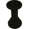Picior mobila Guler, negru, 100 mm, 4 buc / set