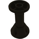 Cumpara ieftin Picior mobila Guler, negru, 100 mm, 4 buc / set