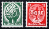 Germania Reich 1934, Mi #544-545, Referendum-ul din Saarland, MNH! Cota 90 &euro;!