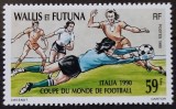 BC71, Wallis si Futuna 1990, serie sport, fotbal, CM Italia