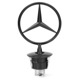 Emblema MERCEDES STAR EMBLEM pe capota, Culoare Negru