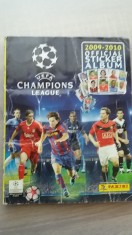 B10 - Album fotbal - Liga campionilor europeni - editia 2009 - 2010 - panini