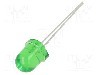 Dioda LED, 8mm, verde, 7000mcd, 7,5mA, 3...15V, OPTOSUPPLY - OSG58133A-VV