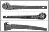 AIC 59721 Calitatea originală AIC brat stergator, parbriz