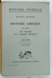 Istorie Antica - Istorie Greaca, Vol. 2 | Gustave Glotz, Robert Cohen | 1938 | Limba Franceza | Brosata | Editura PUF