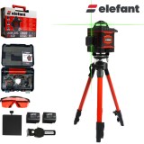 Nivela laser cu display LCD si trepied ELEFANT E16-LCD, 16 linii &plusmn;2 mm/5m, 40 m, Timp de nivelare &le; 5s Innovative ReliableTools