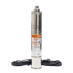 Pompa submersibila apa curata de adancime Ruris Aqua 40,corp inox, 750 W, 30 l/min debit apa, 100 m inaltime refulare, 15 m adancime absorbtie
