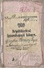 A3180N N&eacute;pf&ouml;lkel&eacute;si igazolv&aacute;nyi k&ouml;nyv, 1913-1929