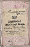 A3180N N&eacute;pf&ouml;lkel&eacute;si igazolv&aacute;nyi k&ouml;nyv, 1913-1929