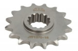 Pinion față oțel, tip lanț: 525, număr dinți: 16, compatibil: HONDA CB, CBF, CBR, CRF, XL 600-1000 1996-2019, JT